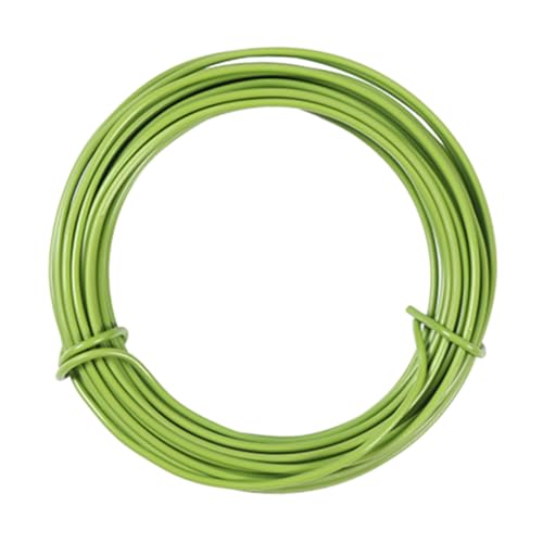 Toddmomy Flexible Iron Wire Climbing Frame for Garden Durable Fastening Wrapping Cord Thick Green Metal Wire for DIY Crafts Plant Support and Outdoor Decor