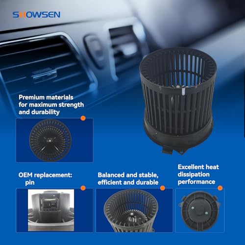 Image of 700304 HVAC AC Blower Motor Compatible with 2013-2021 Nissan NV200 | Heater Blower Motor with Fan For 13-21 Nissan NV 200 L4 2.0L OE# 272263LM1A,272269SH0C