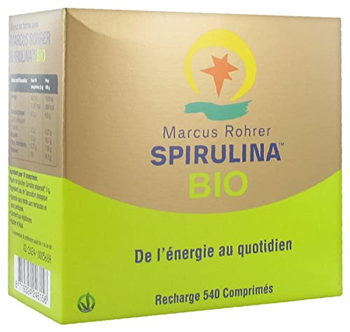 Marcus Rohrer Spirulina Bio 540 Comprimés
