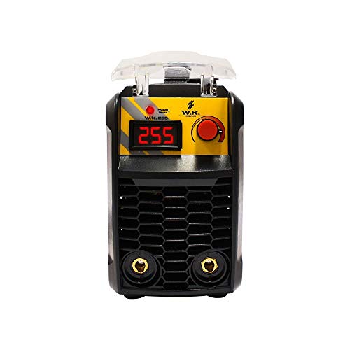 Maquina solda inversora wk-225 220v wk + 250gr eletrodo