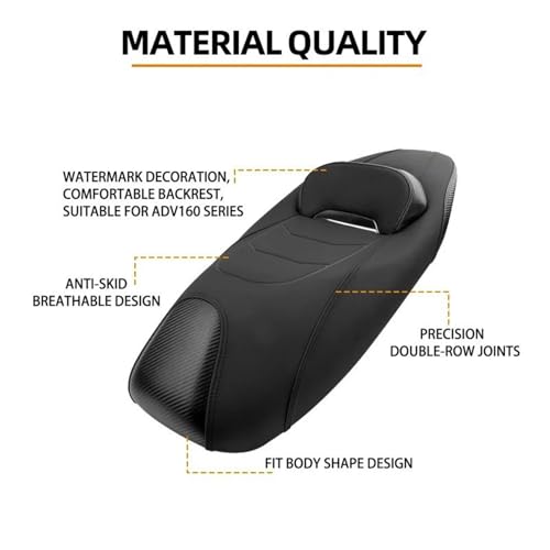 Accessoires Honda ADV160 coussin de dossier de selle