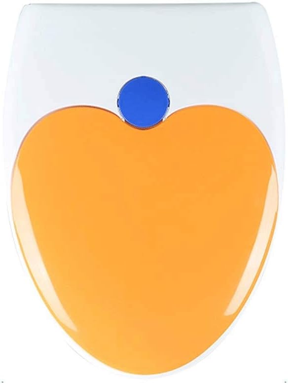 Comfort Seats Deluxe Plastic Contemporary Toilet Seat, Elongated, Bone