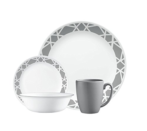 Livingware 16-Piece Dinnerware Set, Modena, Service For 4 #TOP4