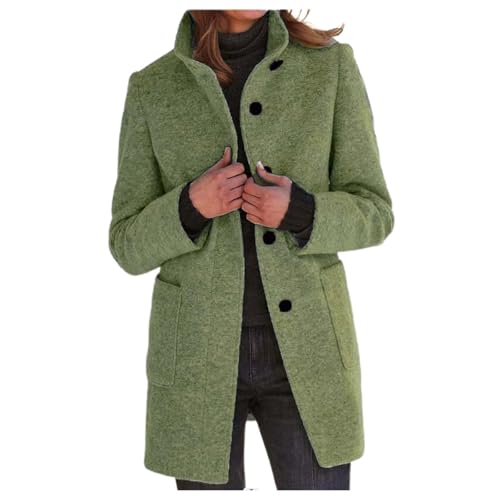 Manteau en laine pour femme idéal pour aller au bureau