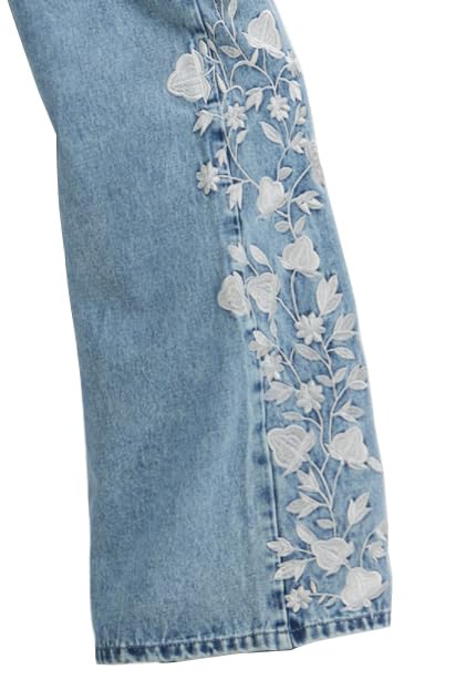 Image of Women's Wide Leg Baggy Jeans Trendy 2026 Denim Pants Vintage Hip Hop Loose Fit Long Trousers Streetwear
