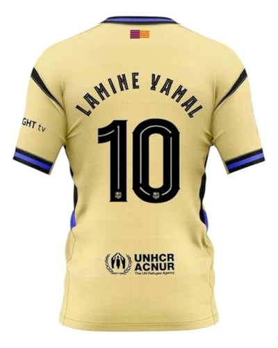 Ingeniumlab Playera Jersey Barcelona Lamine Yamal #10 Barca Visita 25/26 Nueva...