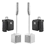 This bundle includes: 2x Electro-Voice EVOLVE30M-W Systems 2x Electro-Voice EVOLVE30M-SUBCVR