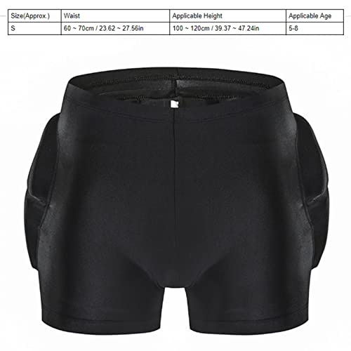 Schützendes Gesäßpolster, schützendes Hüftpolster, guter Schutz, elastisch, atmungsaktiv, flexible Bewegung zum Skaten – Bild 7