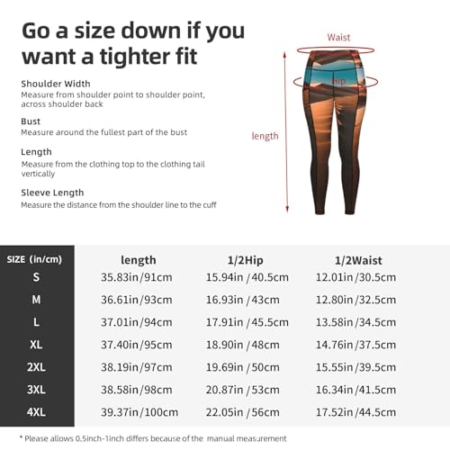 Pantalones de yoga con bolsillos Sand Dunes, mallas de cintura alta para correr y fitness 5