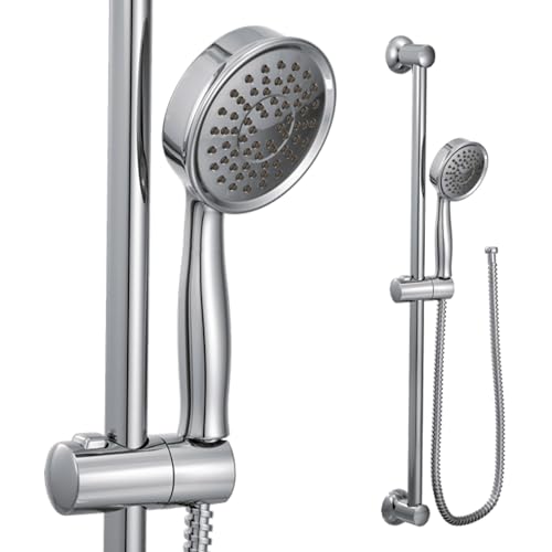 Moen Chrome Eco-Performance Detachable Handheld Showerhead with 69-Inch-Long Hose Featuring 24-Inch Slide Bar, 3668EP