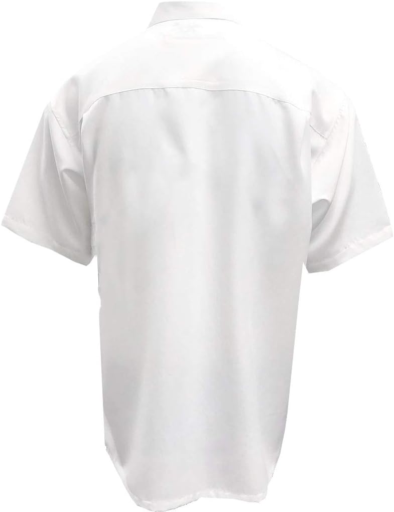 Bamboo Cay Men's Single Palm Embroidered Hawaiian Shirt - Image 5