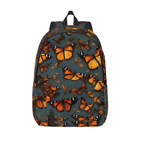 Sac à dos d'infirmière et voyage femme : PC portable et papillons