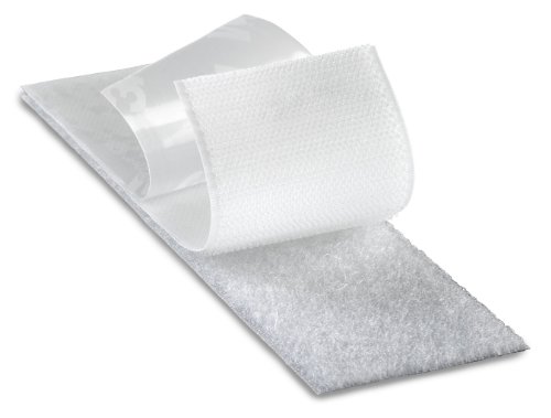 3M Fastener SJ3572 Hook S001 White, 1 in x 50 yd 0.15 in Engaged Thickness (Pack of 1)