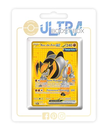 Roc-de-Fer ex 217/162 Or coffret de 10 cartes Pokémon Françaises Écarlate et Violet 5