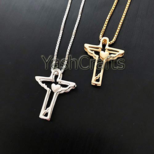 Cross Necklace For Women, Silver Cross Necklace, Jesus Necklace Silver, Sterling Silver Cross, Cross Necklace Women, Cross Necklace Women's, Gifts For Her, Christian Necklace Gift Graduation