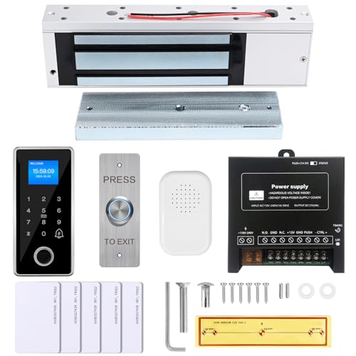 Waterproof Magnetic Fingerprint Door Lock Kit