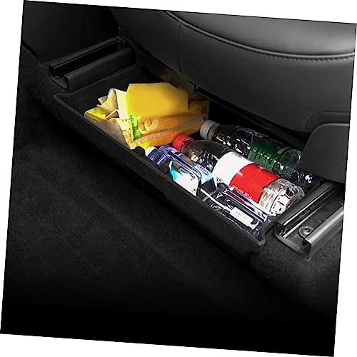 Supvox 2 Stück Aufbewahrungsbox Auto-Aufbewahrungsbehälter Schwarze Aufbewahrungsbehälter Dekorative Aufbewahrungsbehälter Auto-Aufbewahrungsbehälter Auto-Aufbewahrungsbehälter – Bild 3
