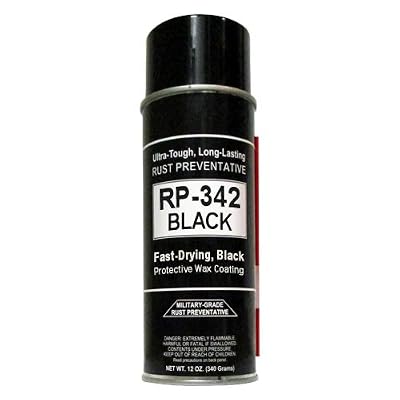 Cosmoline RP-342 Black Rust Preventive Spray Military-Grade 1-Can