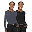 Pewter / Black - 2 Pack
