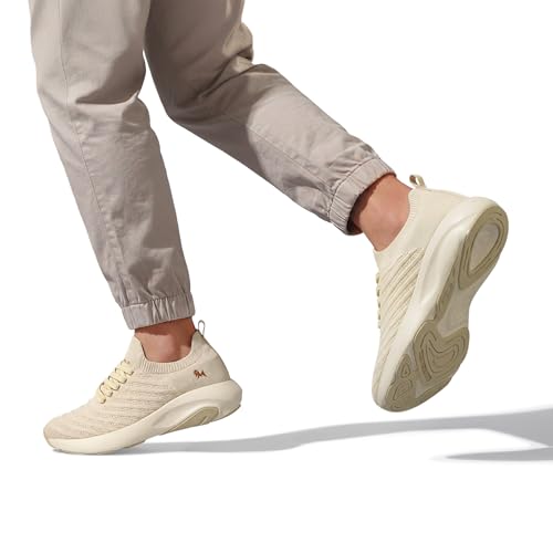 Image of Neeman's Begin Walk Glide Sneakers for Men | Breathable Knit Upper, Cushioned EVA Sole | Lightweight Walking Shoes for Everyday Comfort