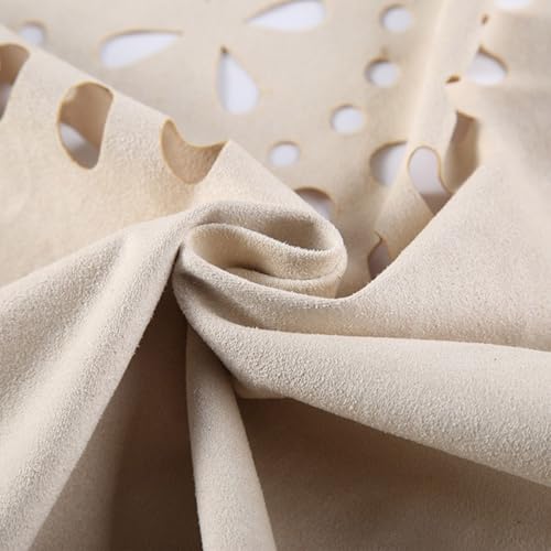 HGps8w Women's Faux Suede Fringed Shawls and Wraps, Hollow Stole Shrug Cape Scarf with Long Tassels for Evening Dresses4