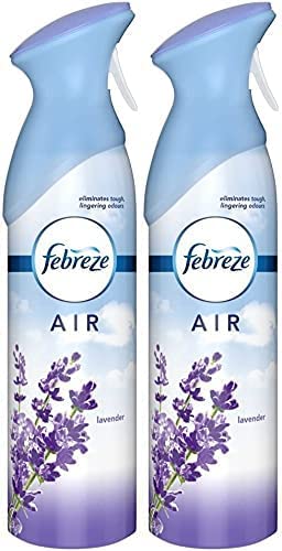 Febreze Air Mist Freshener Spray, Twin Pack, 2 x 300ml, Lavender Scent