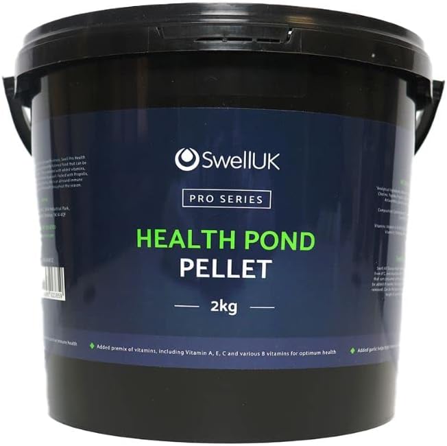 Swell UK Pro Koi Health Plus Pellet Pond Fish Food (2kg)