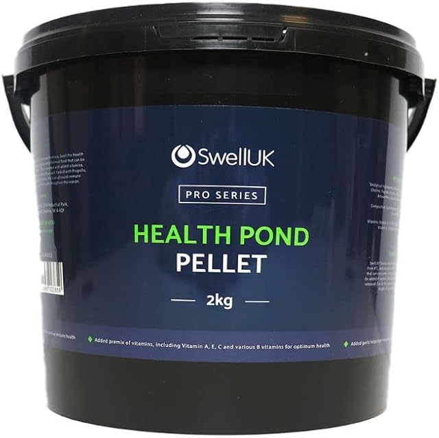 Swell UK Pro Koi Health Plus Pellet Pond Fish Food (2kg)