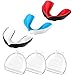 MoKo Paradenti Sportivi, [3 Pack] Paradenti per Adulti con Custodia Protezione Denti Taglia Unica Senza BPA Paradenti per Sport Boxe, Taewondo, Baseball