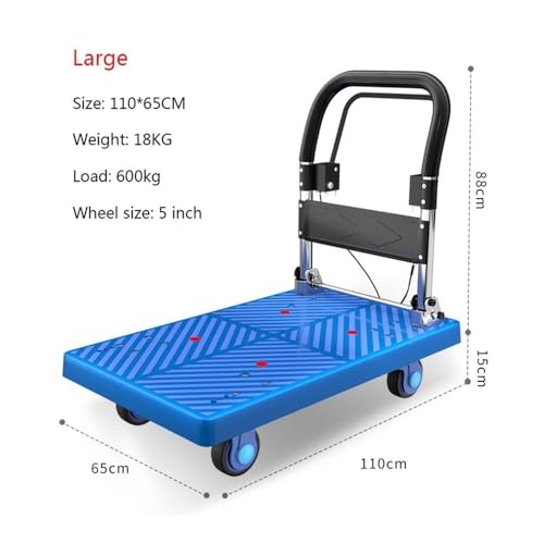 Carretilla de mano plegable multifuncional grande miniatura 2