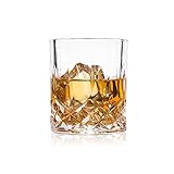 High-quality luxurious and versatile glass flat-bottomed glass, suitable for Irish whiskey and short cocktails, as well as water, juice and soft drinks, adding to the design stability, very suitable for daily use or special occasions