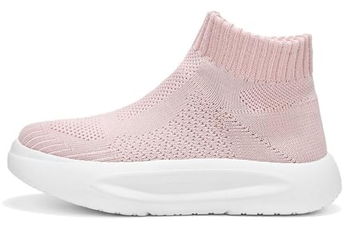 FUNCOS Kids High Top Sneakers | Lightweight Comfort Running Shoes | Non-Slip & Breathable Design | Machine Washable for Summer Activities2