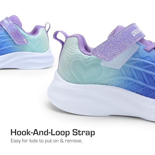 DREAM PAIRS Girls Shoes Kids Tennis Sparkle Ease Running Athletic Lightweight Sneakers for Little/Big Kids Toddler3