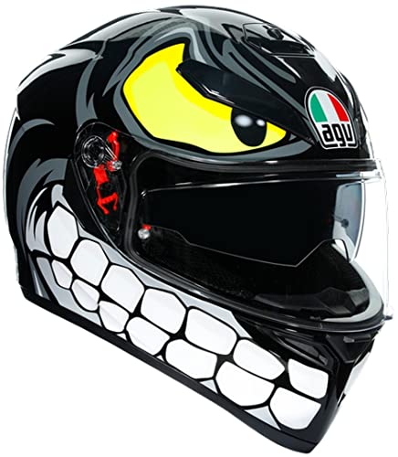 AGV CASCO K3 SV MULTI MPLK XS ANGRY BLACK