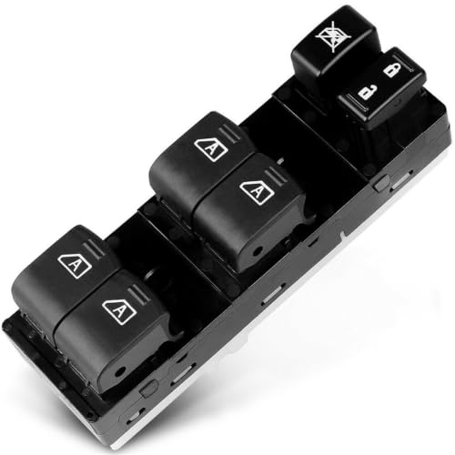 Interrupteur de vitre électrique avant gauche Infiniti G35 G37 commande principale