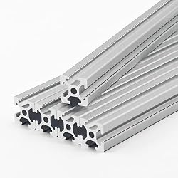 BIKYKOSE 2020 T-Slot Aluminum Extrusions (400mm) – 4 pack, Silver.