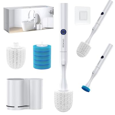Electric Toilet Brush and Holder Set, Redagod M...