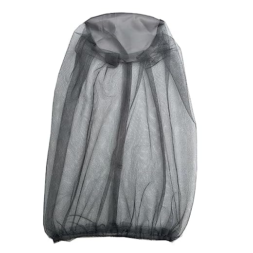 Driibubur Red para Cabeza de Insecto, Malla para la Cara, Cabezas de Red Protectora, Sombrero de Red para Exteriores, Senderismo, Camping, Escalada, Insectos, Moscas, prevención de Insectos
