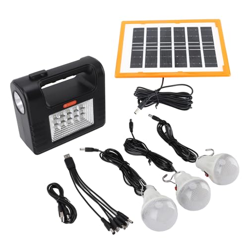 Central eléctrica portátil del generador solar 18000 mAh con luz, ideal para camping, actividades al aire libre, caja fuerte y