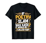 Poetry Slam Writer Design for a Poetry Slammer T-Shirt