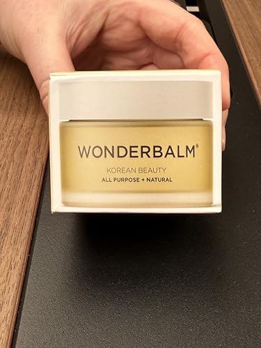 WONDERBALM Multi Use Balm All Purpose Skin Moisturising Cream for Face Body Hair Lips & Cuticles Hydrating Fast Absorbing Vegan Natural Skincare Korean Beauty Multi Award Winning British Brand (20ml) - Image 2