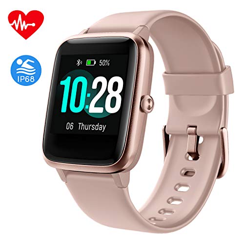 Fitpolo Fitness Tracker, Smart Watch Step Trackers with Heart Rate Monitor, IP68 Waterproof
