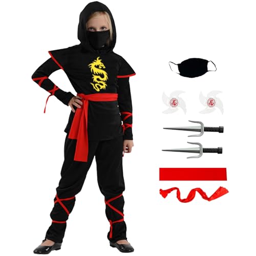 Disfraz de ninja para niñas