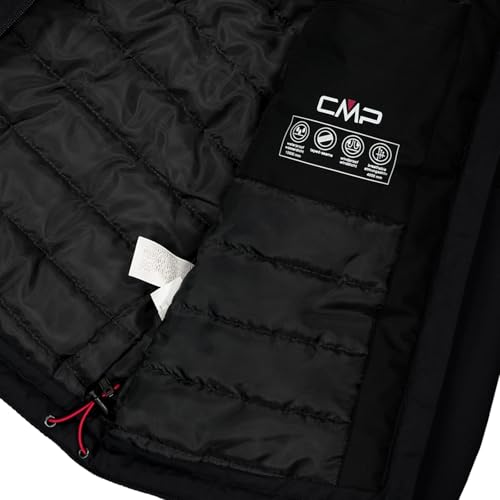 Chaqueta impermeable niño CMP cortavientos transpirable capucha fina 6