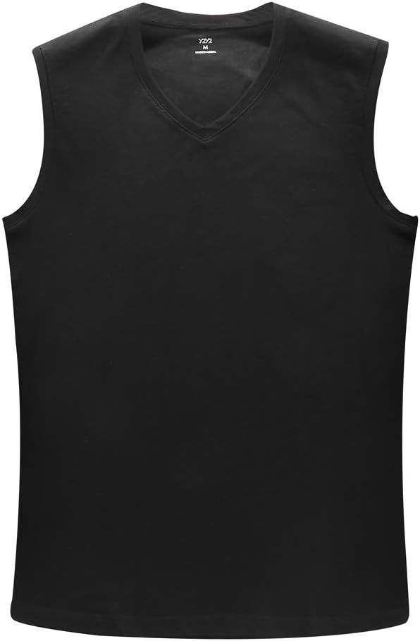 Men's Sleeveless V-Neck T-Shirt - Image 5