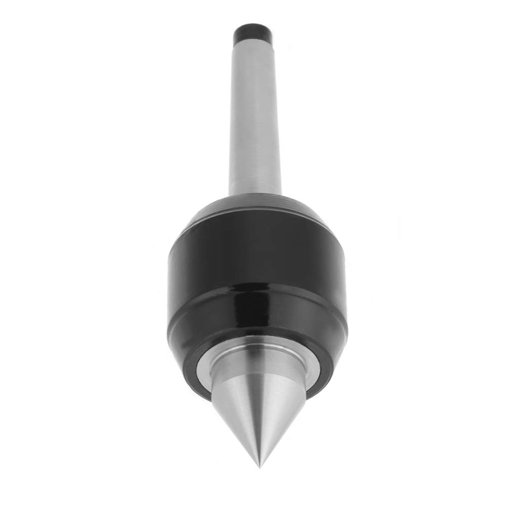 MT1 Live Center, High Precision Triple Bearing MT1 Lathe Live Revolving Center urning Milling Center Taper with 5000 RPM for Metal, Wood Workers