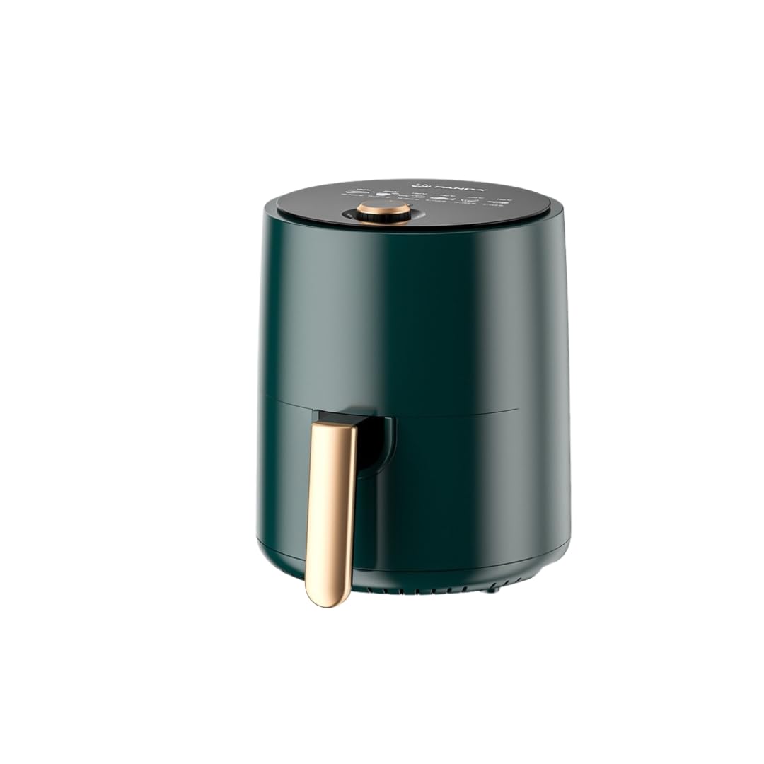 RDR Air Fryer 1200w Non Stick 4.5L High effeciency 360° High Speed Air Circulation (Green)-image-30