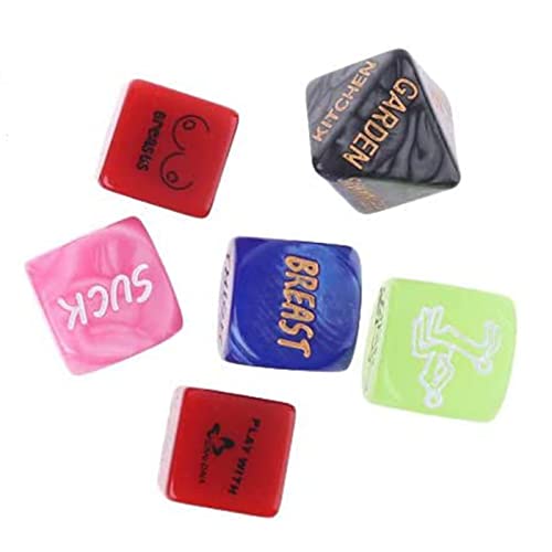 Liebeswürfelspiel, Sexy, Geschenk für Erwachsene, 6 Stück