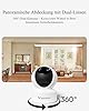 VSTARCAM Überwachungskamera Innen, Dual Kameras, 2K QHD mit 10x Zoom, 360° PTZ Baby & Haustierkamera, KI-Erkennung, Nachtsicht, 2-Wege-Audio, 2.4GHz WLAN, Plug&Play, Sicherheitskamera innen