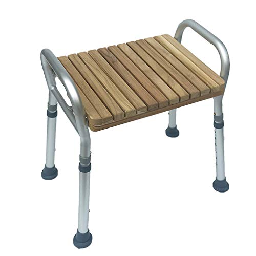 Tabouret de douche hauteur réglable avec pieds antidérapants stables - 2
